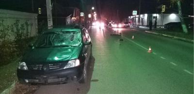 В Скопине Renault Logan сбил пешехода